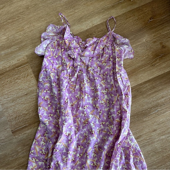 Ruffle Trim Maxi Dress - Picture 3 of 5